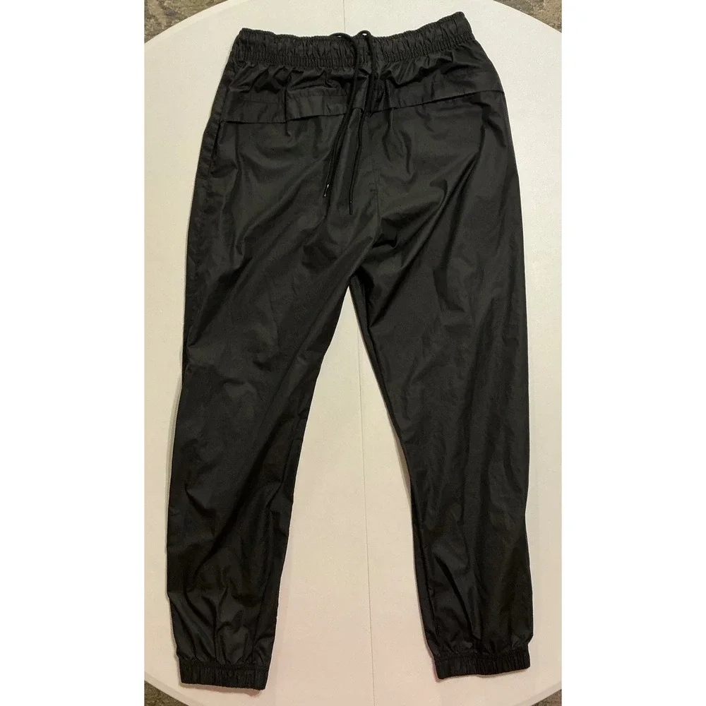 VTG Y2K‎ Nike SB Black Track Pants Joggers Swoosh Logo Black Athletic Skate S